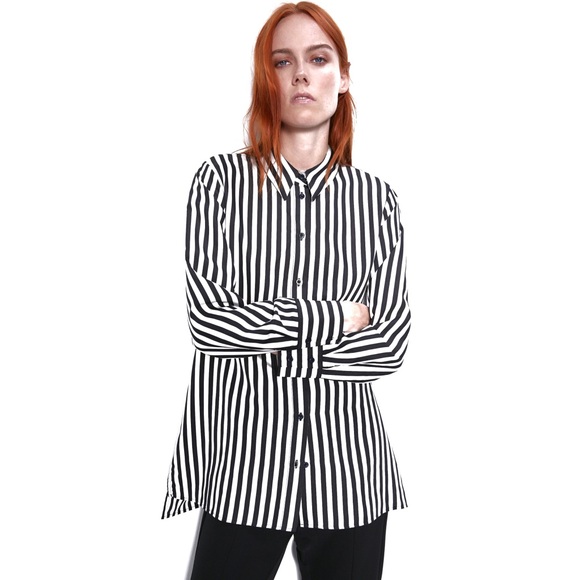 Zara pinstripe dress shirt - Picture 1 of 7